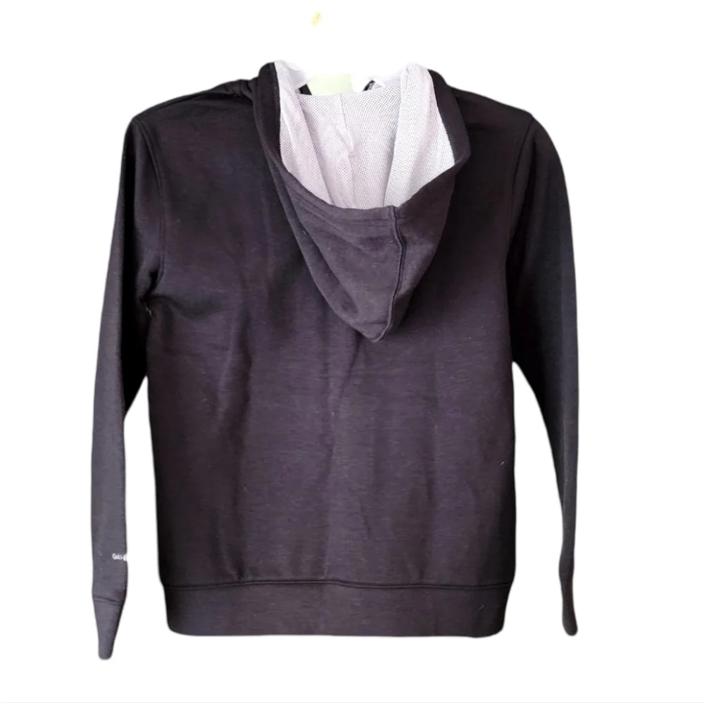 XERSION Quick-Dri NWT Boy's 10/12 Fleece Lined Black Zip Hoodie Hustle Logo‎